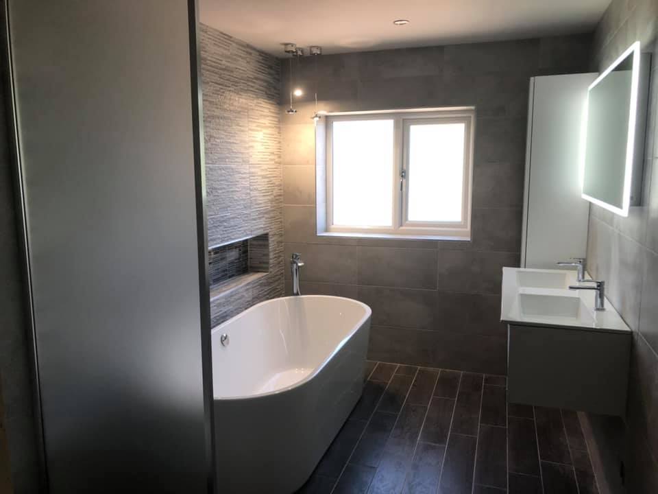 Classy bathroom refit