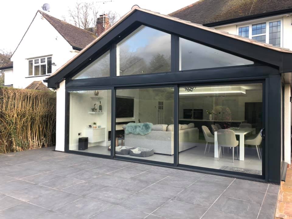 Stylish extension to kitchen and living space