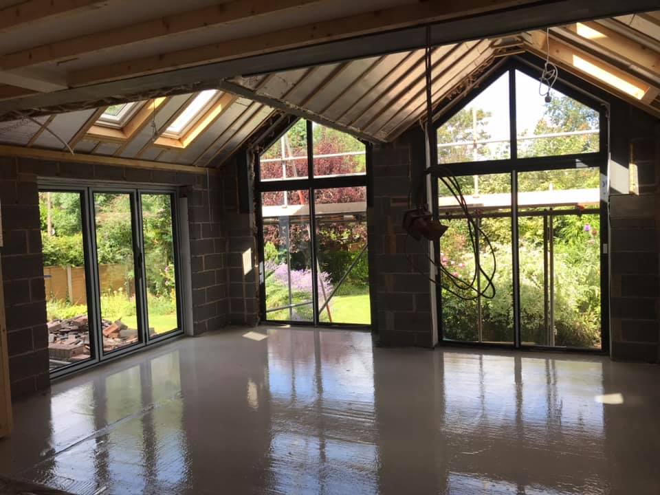 underfloor heating system