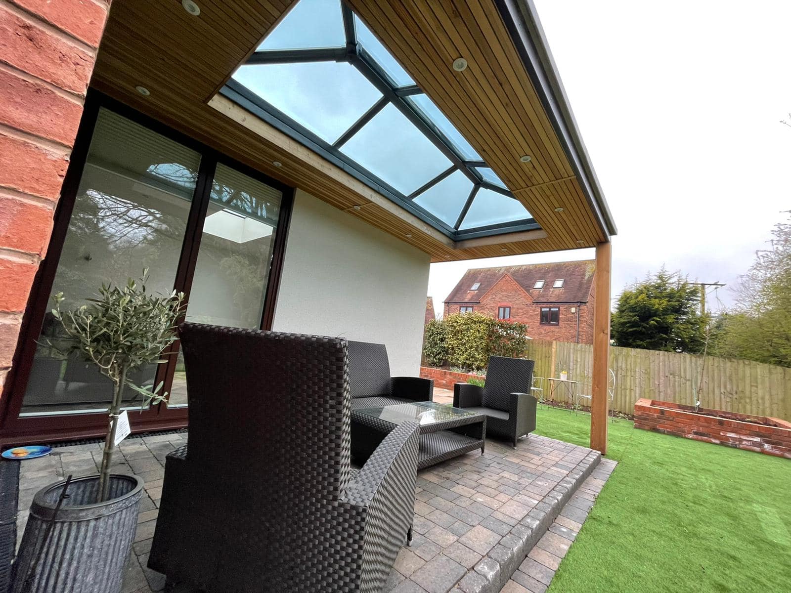 roof lantern over a Brise Soleil