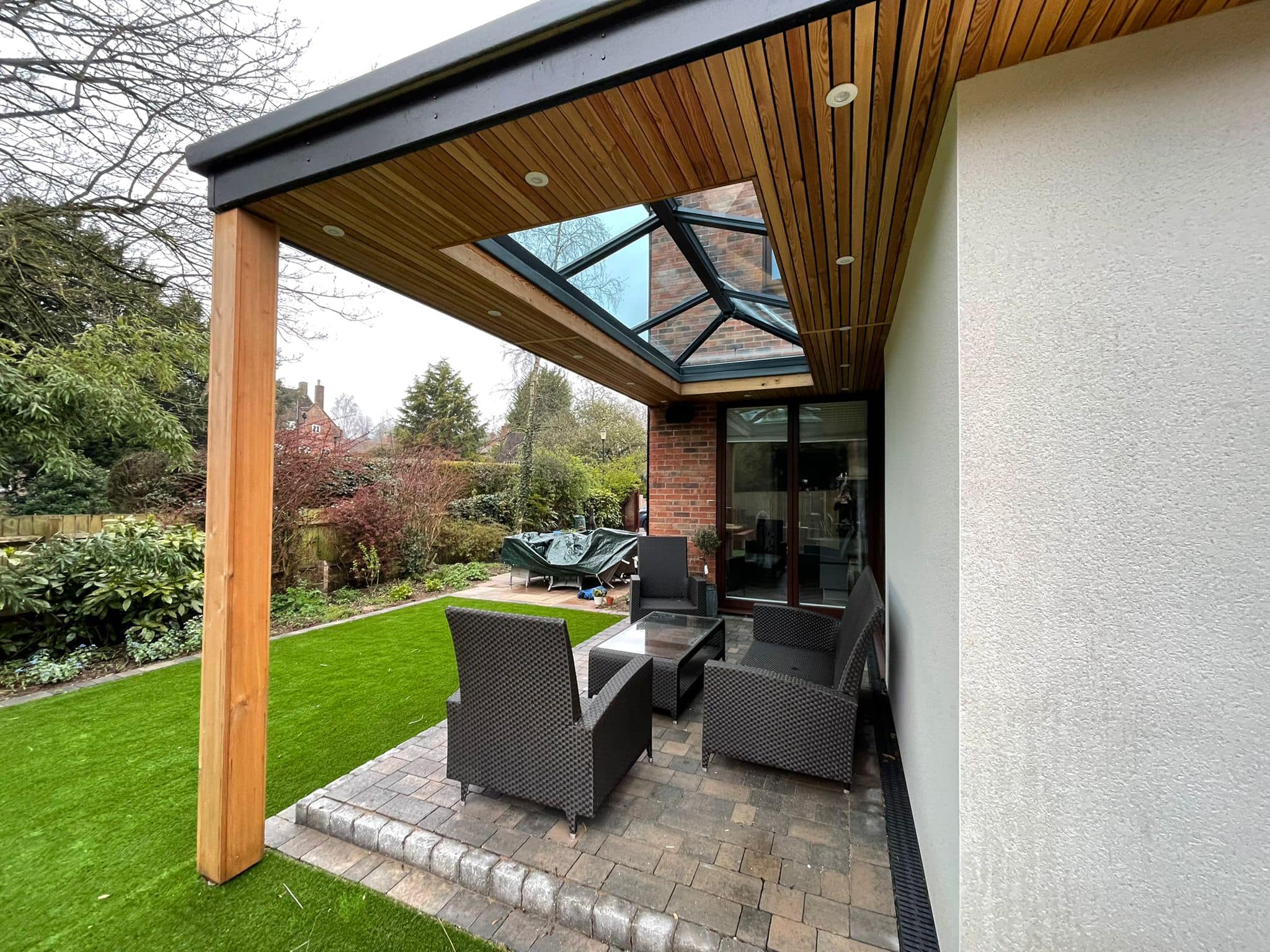 roof lantern over a Brise Soleil